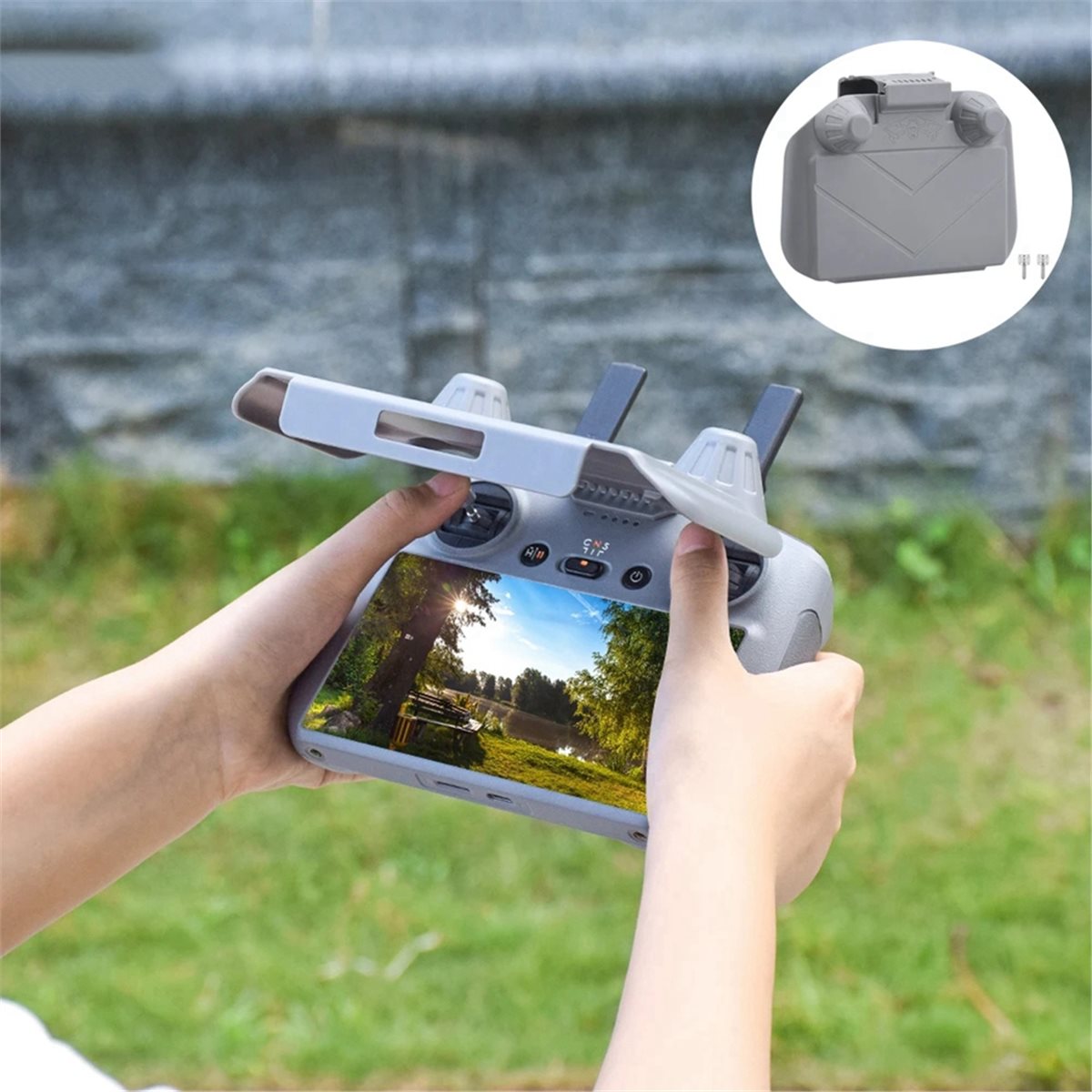Drone Controller Hood - Parasol DT75BG para 4 Pro/Mini 4