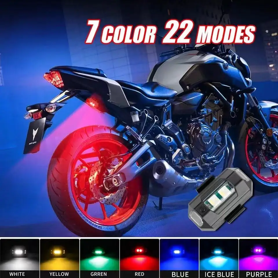 Drone Strobe Light - Luces estroboscópicas para motocicleta, luz LED