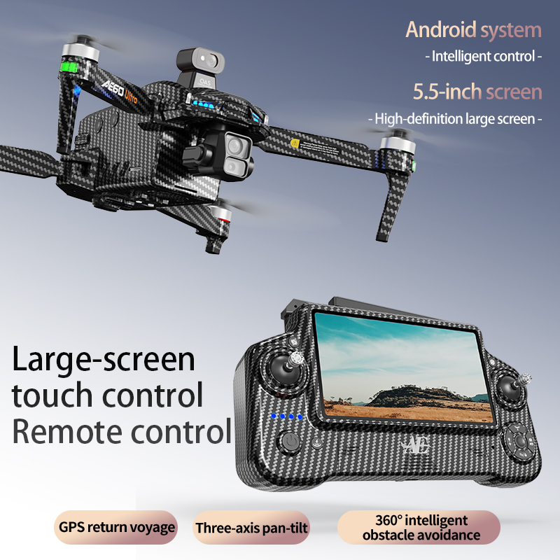 AE60 GPS Drone profesional 8K  - Drone Battery Charger reseña y precio